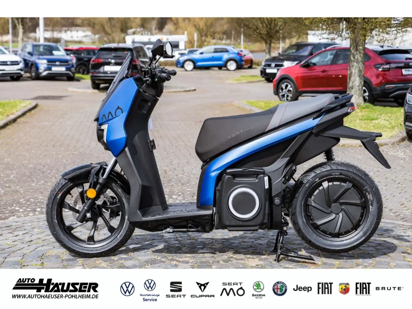 SEAT MO 50 eScooter Bleu - 2