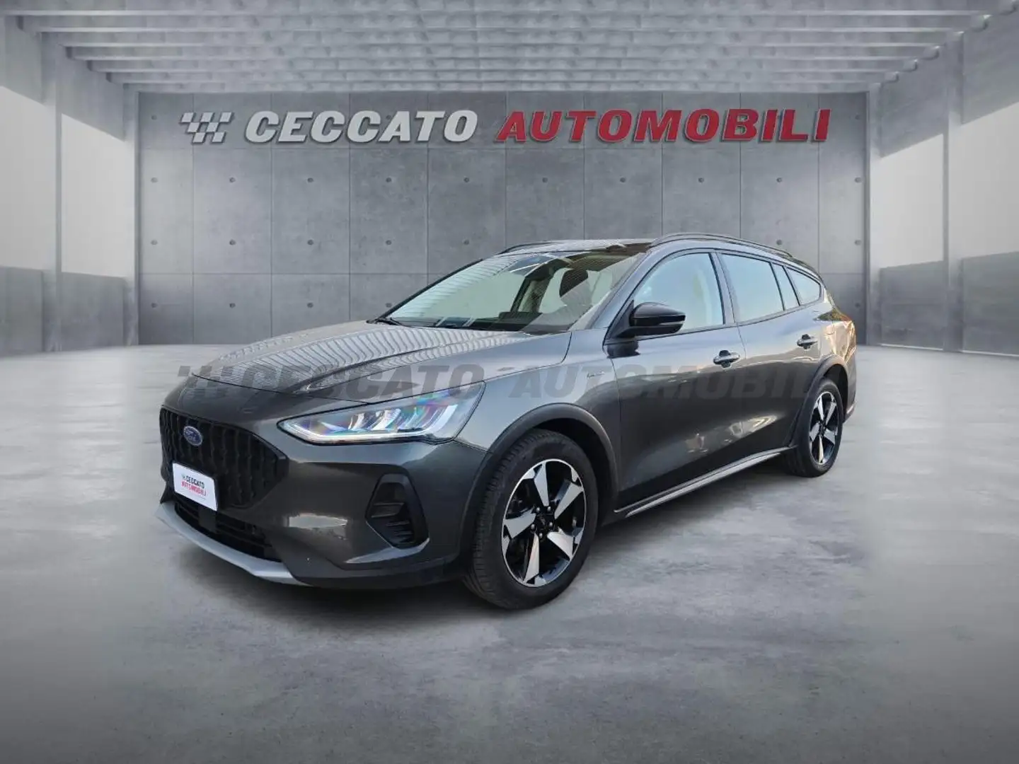 Ford Focus Active SW 1.5 ecoblue Design 115cv auto Gris - 1