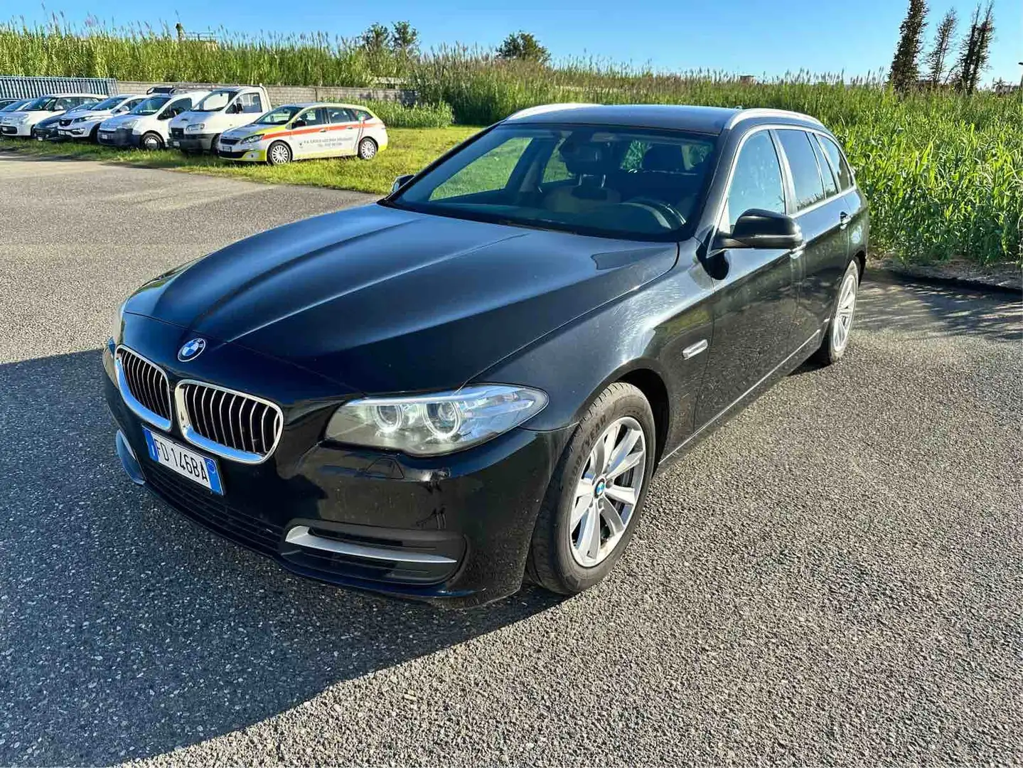 BMW 518 Serie 5  Touring 518d Touring Business 150cv auto Noir - 1