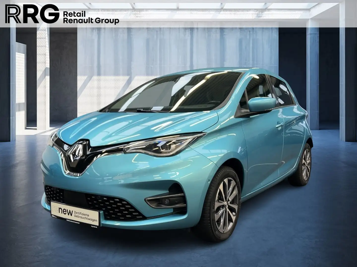 Renault ZOE INTENS R135 Z.E 50 UPE:38.400,- CCS Inkl.Batterie Blau - 1