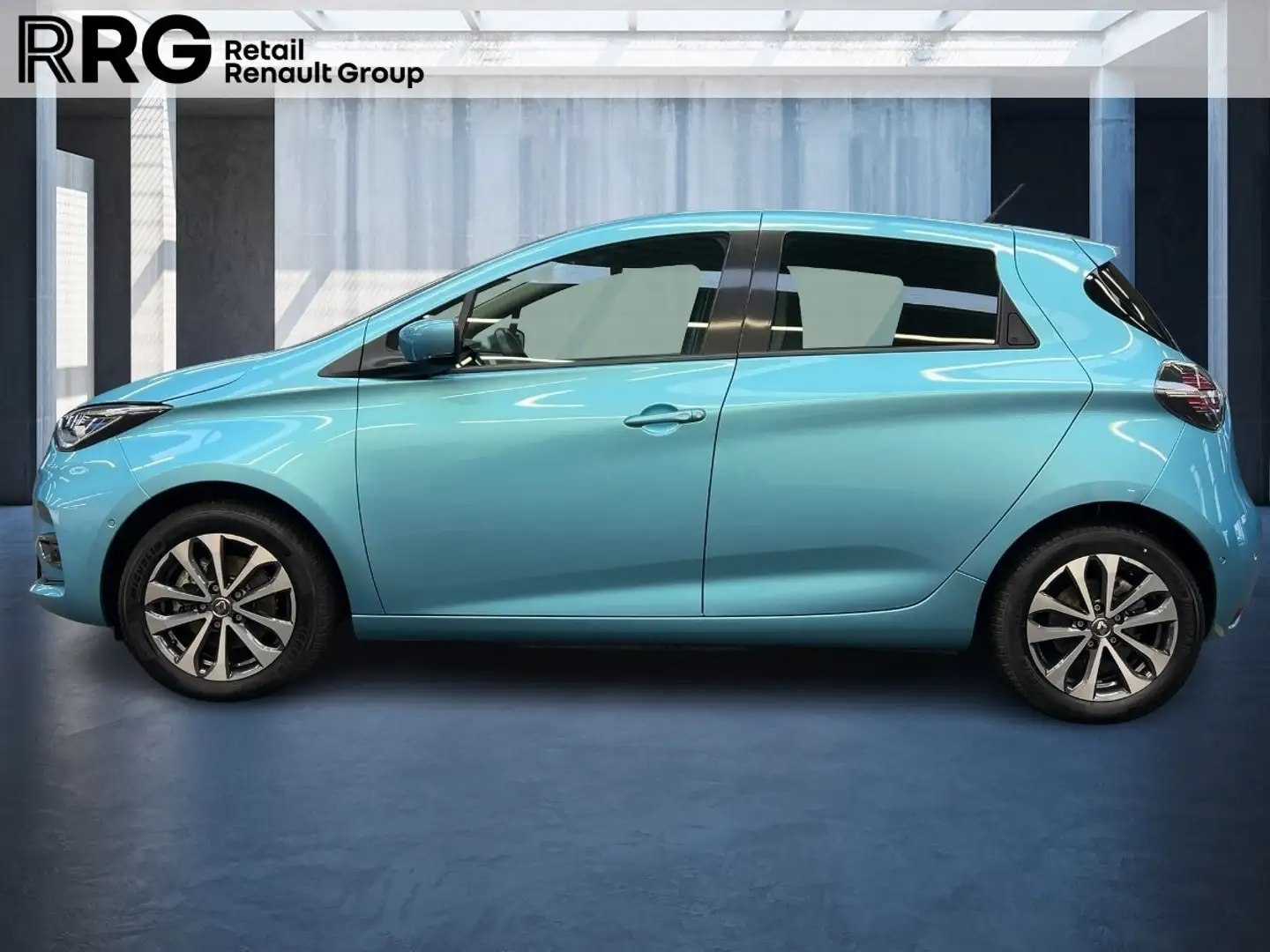 Renault ZOE INTENS R135 Z.E 50 UPE:38.400,- CCS Inkl.Batterie Blau - 2