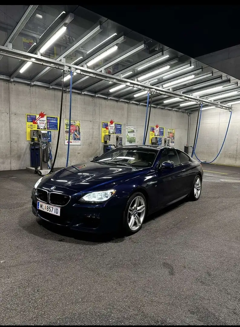 BMW 640 640d xDrive Coupé Aut. Blau - 1