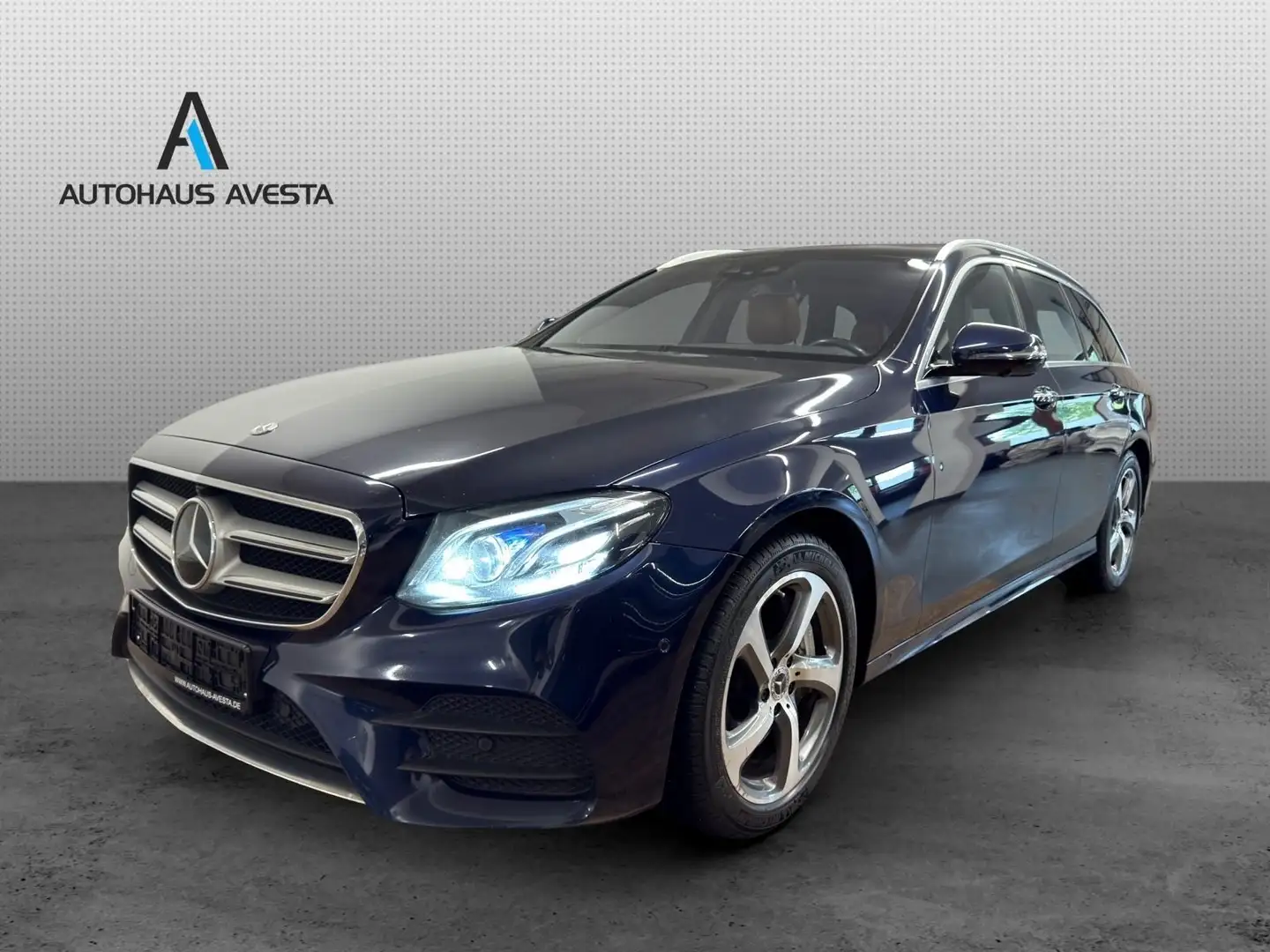 Mercedes-Benz E 450 4M AMG/BURMEST./ACC/PANO/WIDESC./1.HD Blu/Azzurro - 1