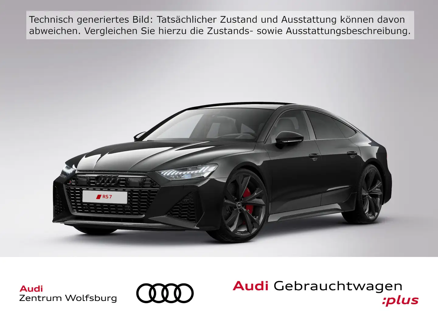 Audi RS7 4.0 TFSI quattro tiptronic perfor Schwarz - 1