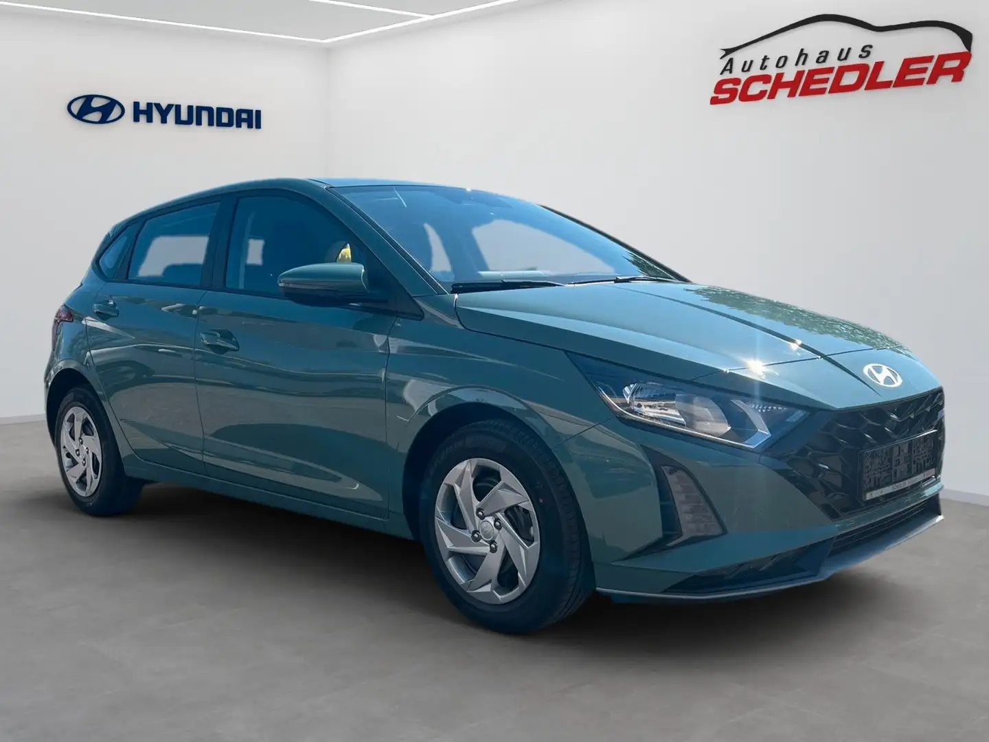 Hyundai i20 Select 1.0 T-GDI 100PS+NAVI+FUNKTIONSP. Grün - 2