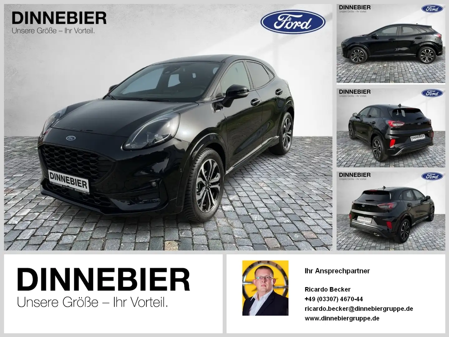 Ford Puma ST-Line LED+Allwetter+Kamera+Winterpaket Noir - 1