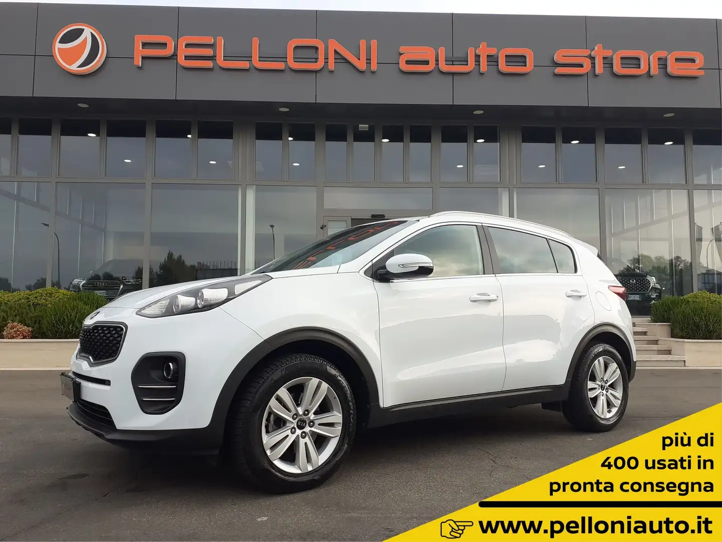 Kia Sportage 1.7 CRDI VGT 2WD KM CERTIFIC-GARANZIA-1°PROP Bianco - 1