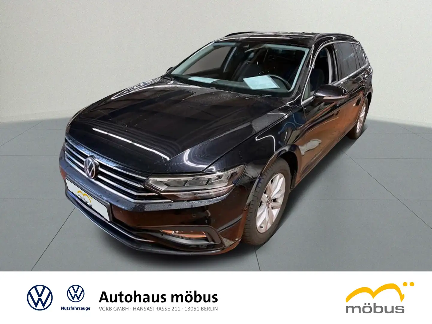 Volkswagen Passat Variant 2.0 TDI Business *DSG*NAV*APP*ACC Schwarz - 2