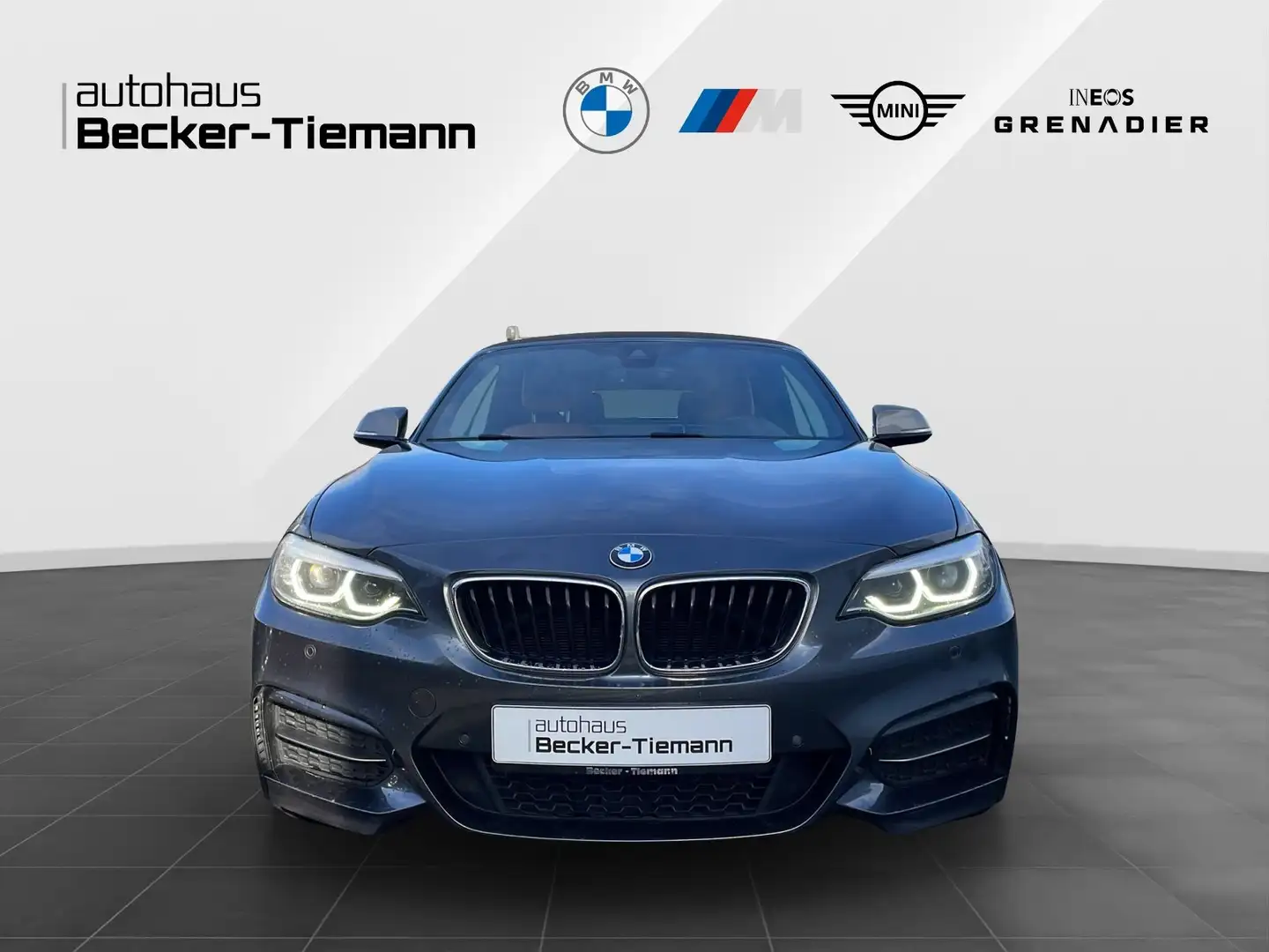 BMW M2 40i xDrive CABRIO*M SPORT*AD.LED*ALARM*OPENAIR*E-S Grau - 2
