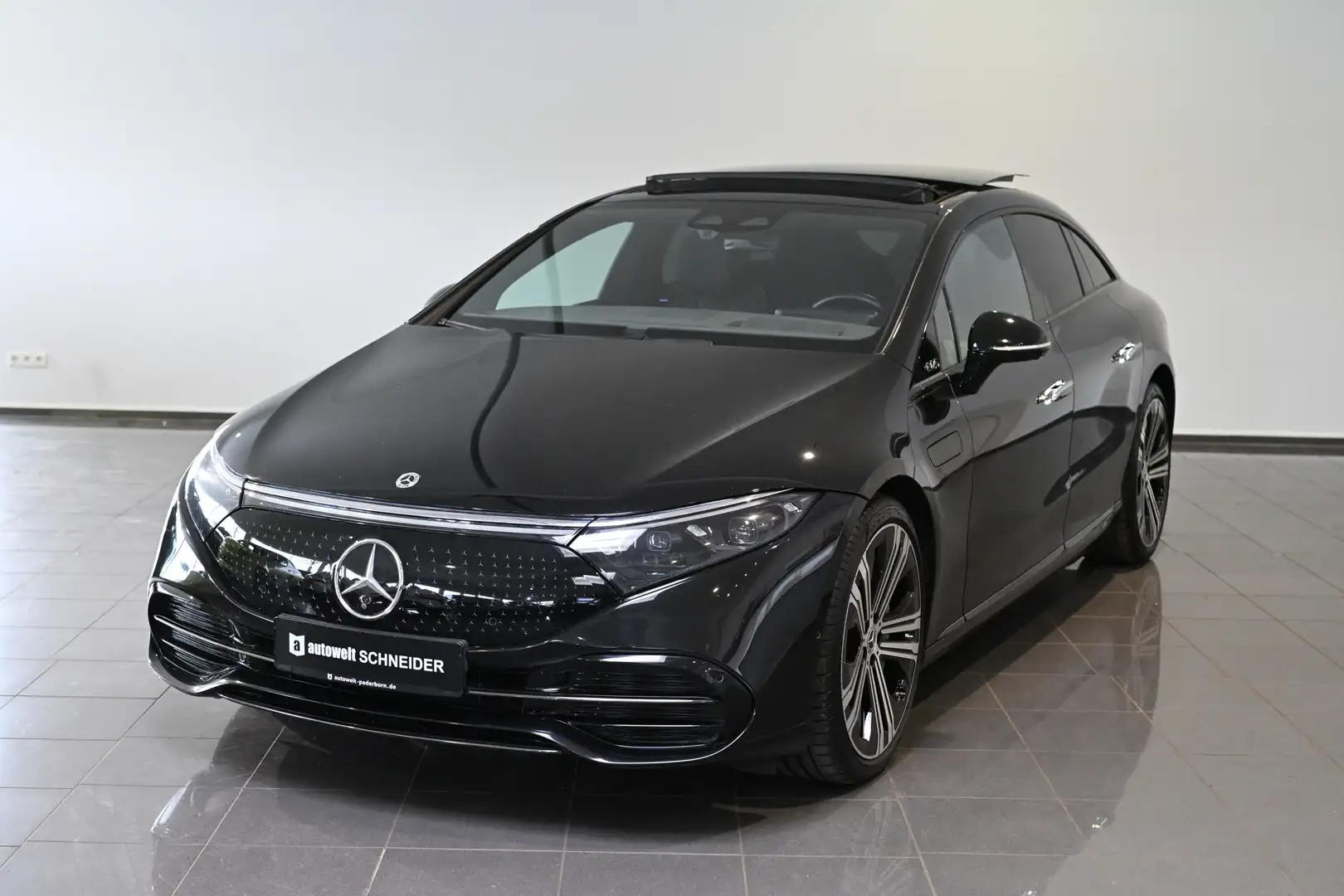 Mercedes-Benz EQS 450+ Premium Plus AHK Panorama Burmester 22 Schwarz - 1