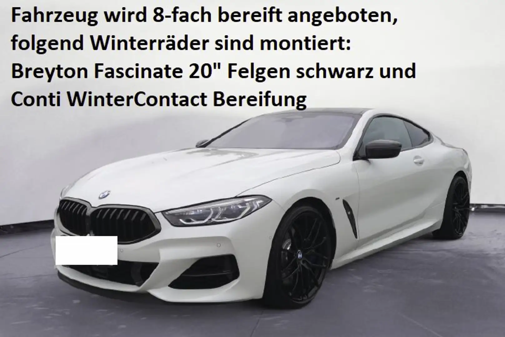 BMW M850 i Xdrive, Voll-Leder, Vollcarbon, Laserlicht, HUD Alb - 1