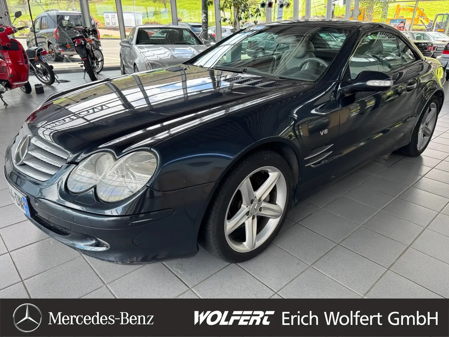 Mercedes-Benz SL 500 SL 500 R230 ohne TÜV mit diversen Defekten Negro - 1