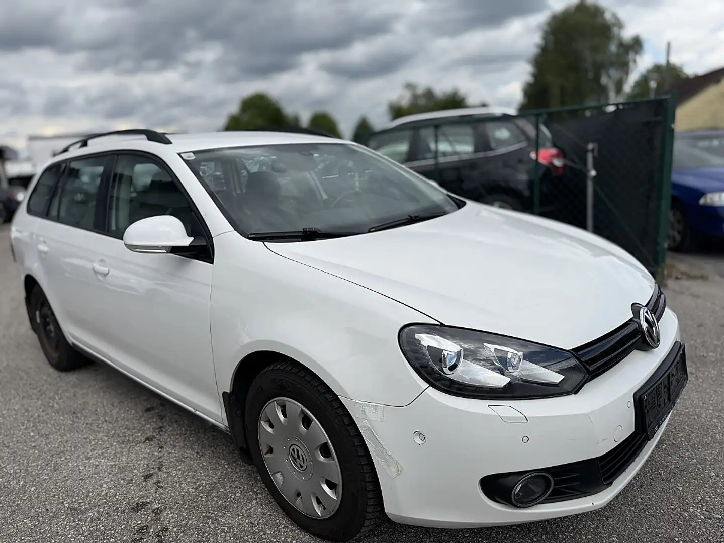 Volkswagen Golf R abbit 1,6 TDI DPF Weiß - 2