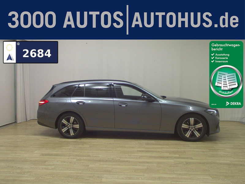 Mercedes-Benz C 220 T d Avantgarde Night T-Leder Navi LED Shz