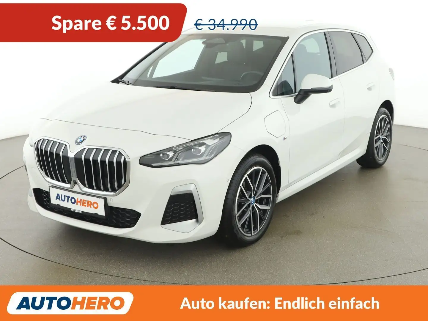 BMW 225 225e Active Tourer xDrive M Sport Weiß - 1