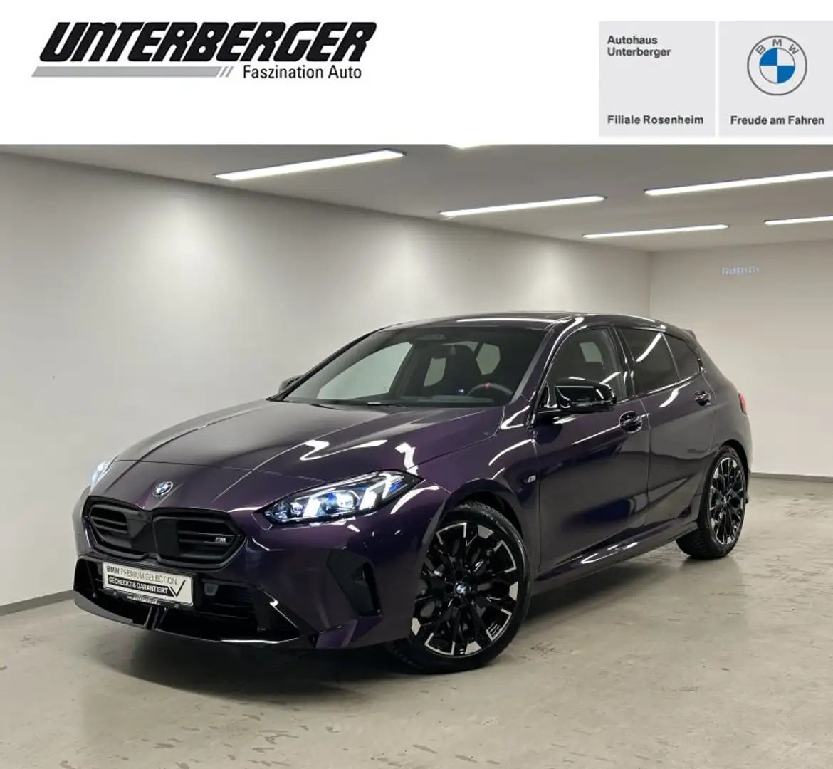 BMW 135 M135 xDrive M Sportpaket Pro Da. Prof. PA. Plus Ha Mauve - 1