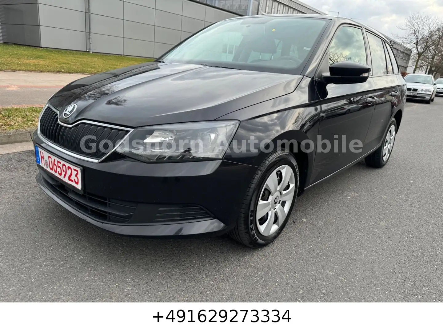 Skoda Fabia Combi Ambition/1Hand/NAVI/Frontassis/Klima Schwarz - 1