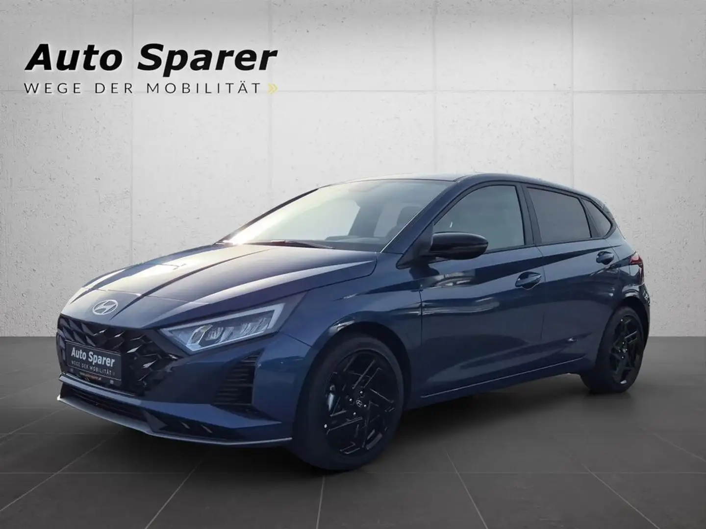 Hyundai i20 Go! Plus 1,0 T-GDI Blau - 1
