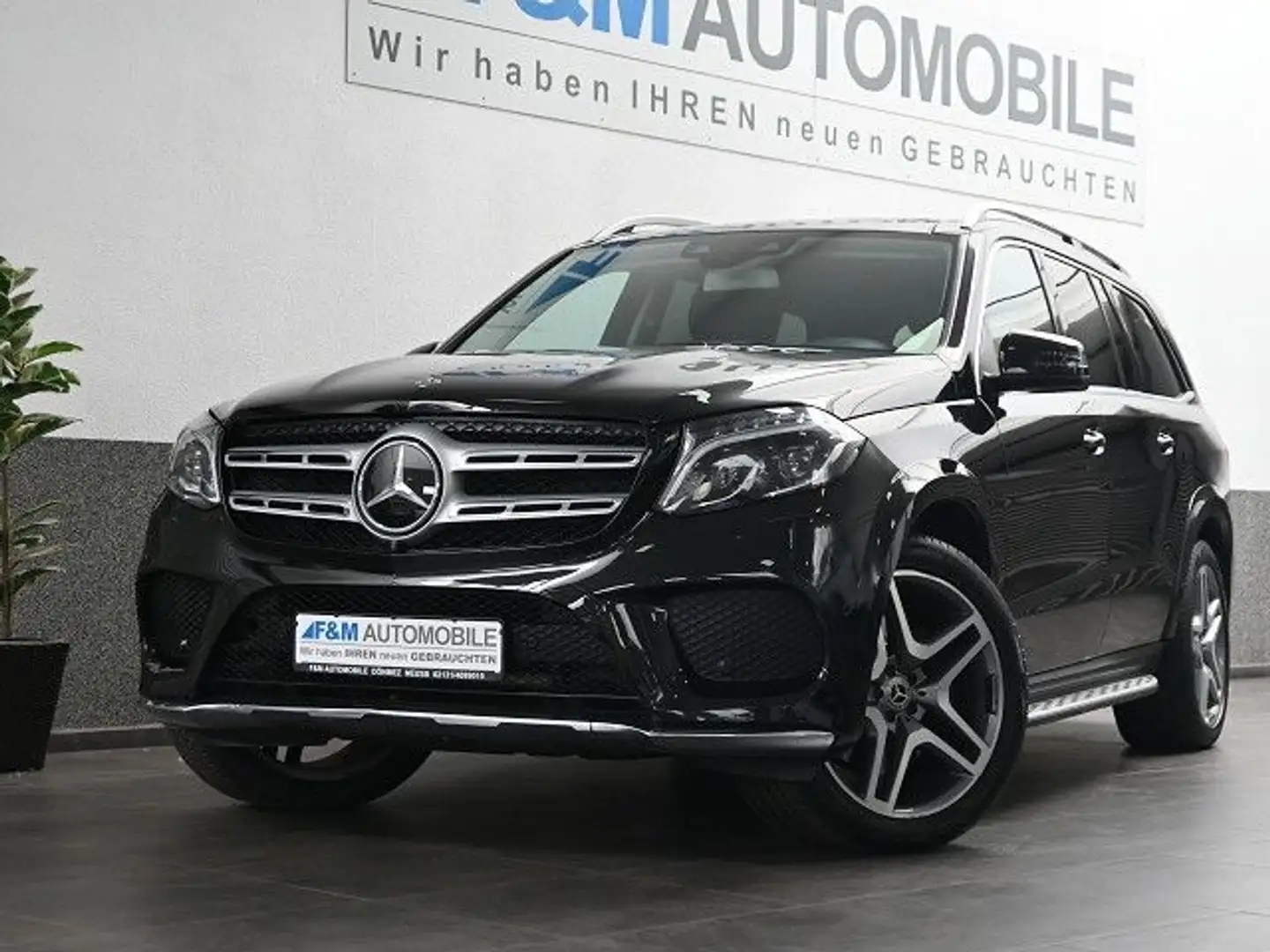 Mercedes-Benz GLS 500 V8 4M AMG Navi Leder Pano 7 Sitze 360Kam Noir - 2