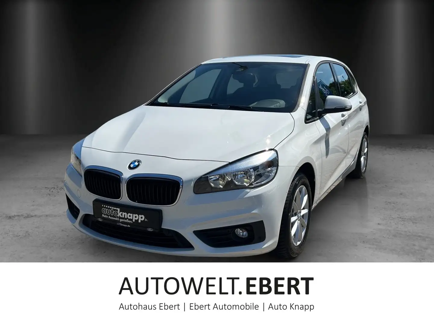 BMW 218 Active Tourer, Advantage Weiß - 1