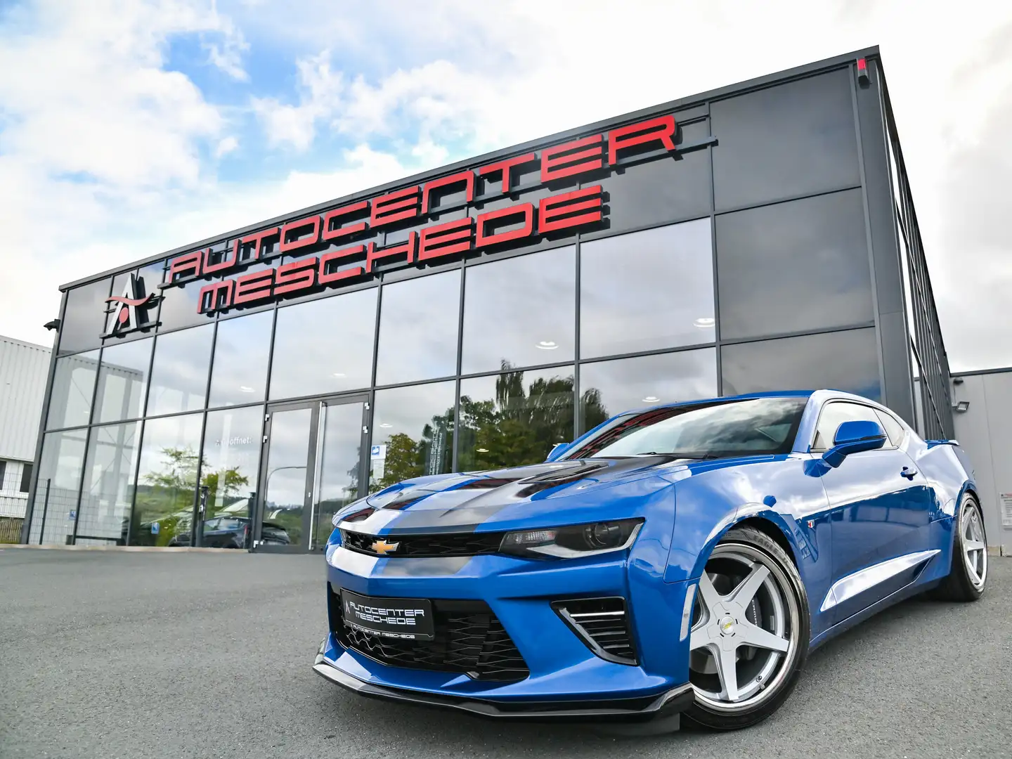 Chevrolet Camaro V8 Navi* Klappenabgas* H&R* 20 Schmidt!* Bleu - 1