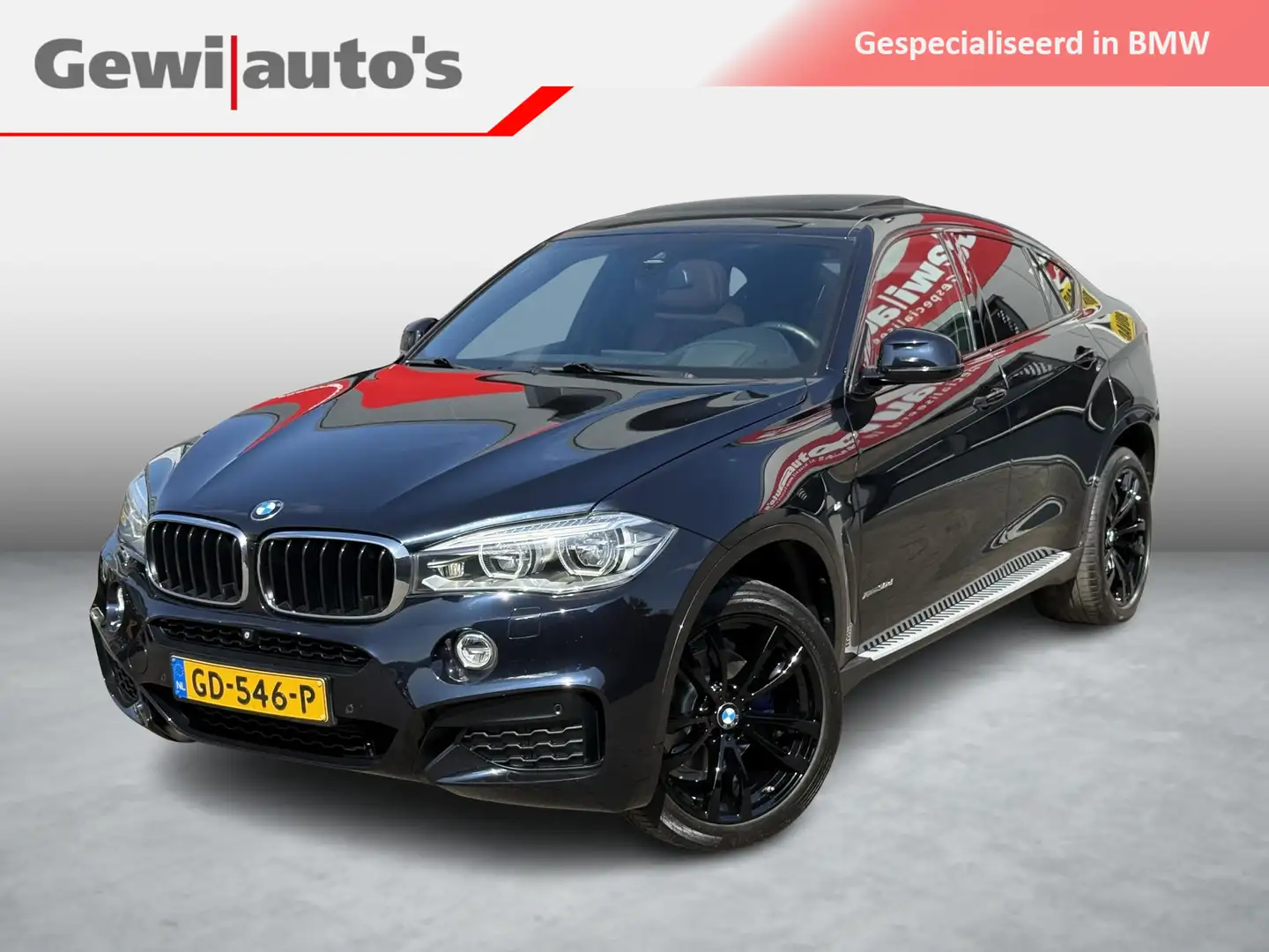 BMW X6 xDrive30d M-SPORT High Exec. Pano/HUD/360cam Noir - 1