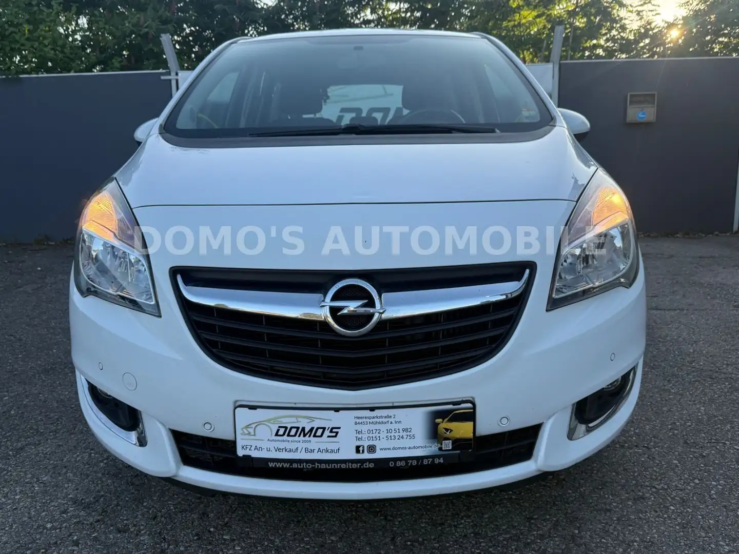 Opel Meriva B Style/TÜV/AU Neu Weiß - 2