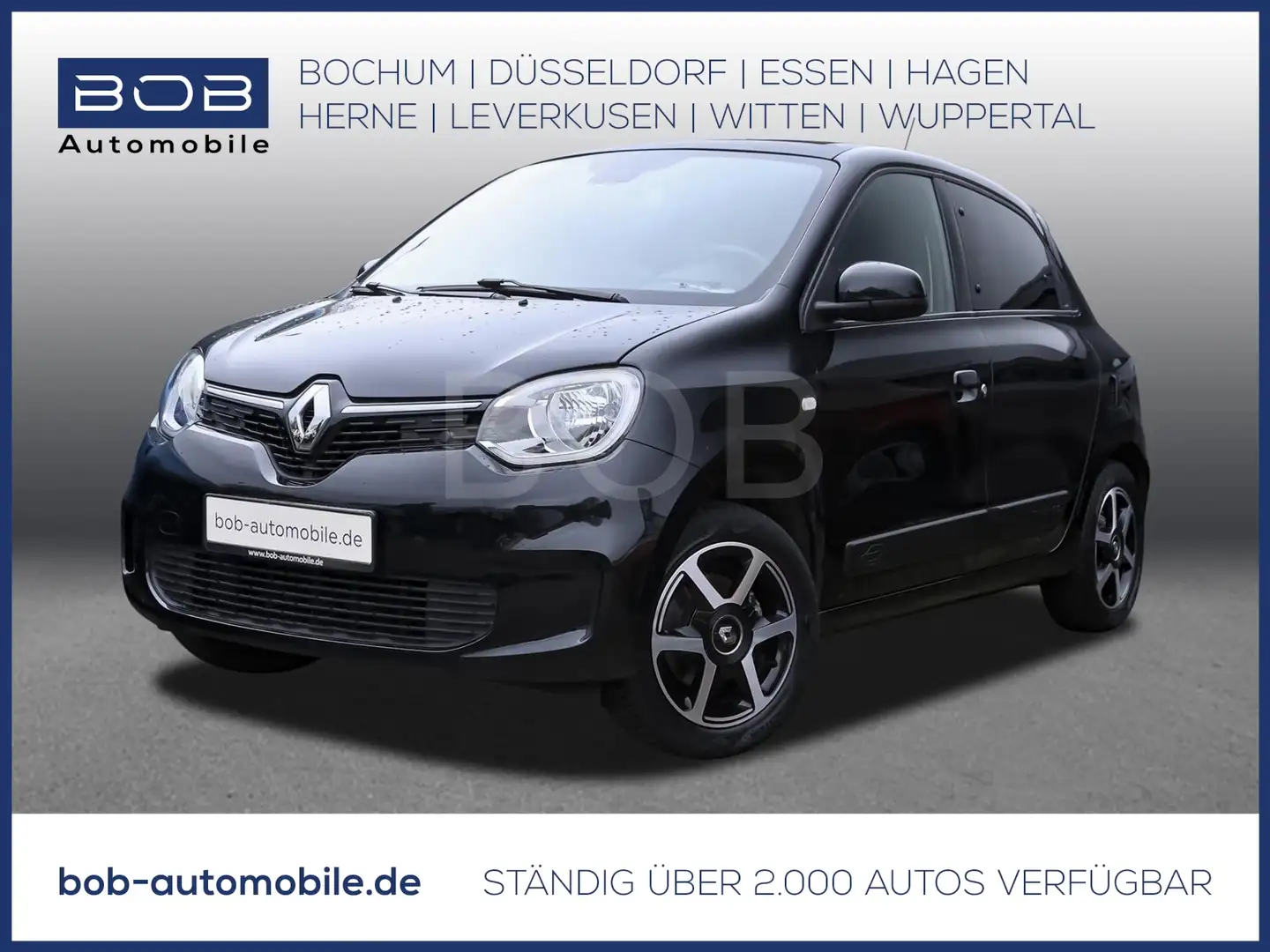 Renault Twingo LIMITED SCe 75 KLIMA ZV FALTDACH ALU Noir - 1