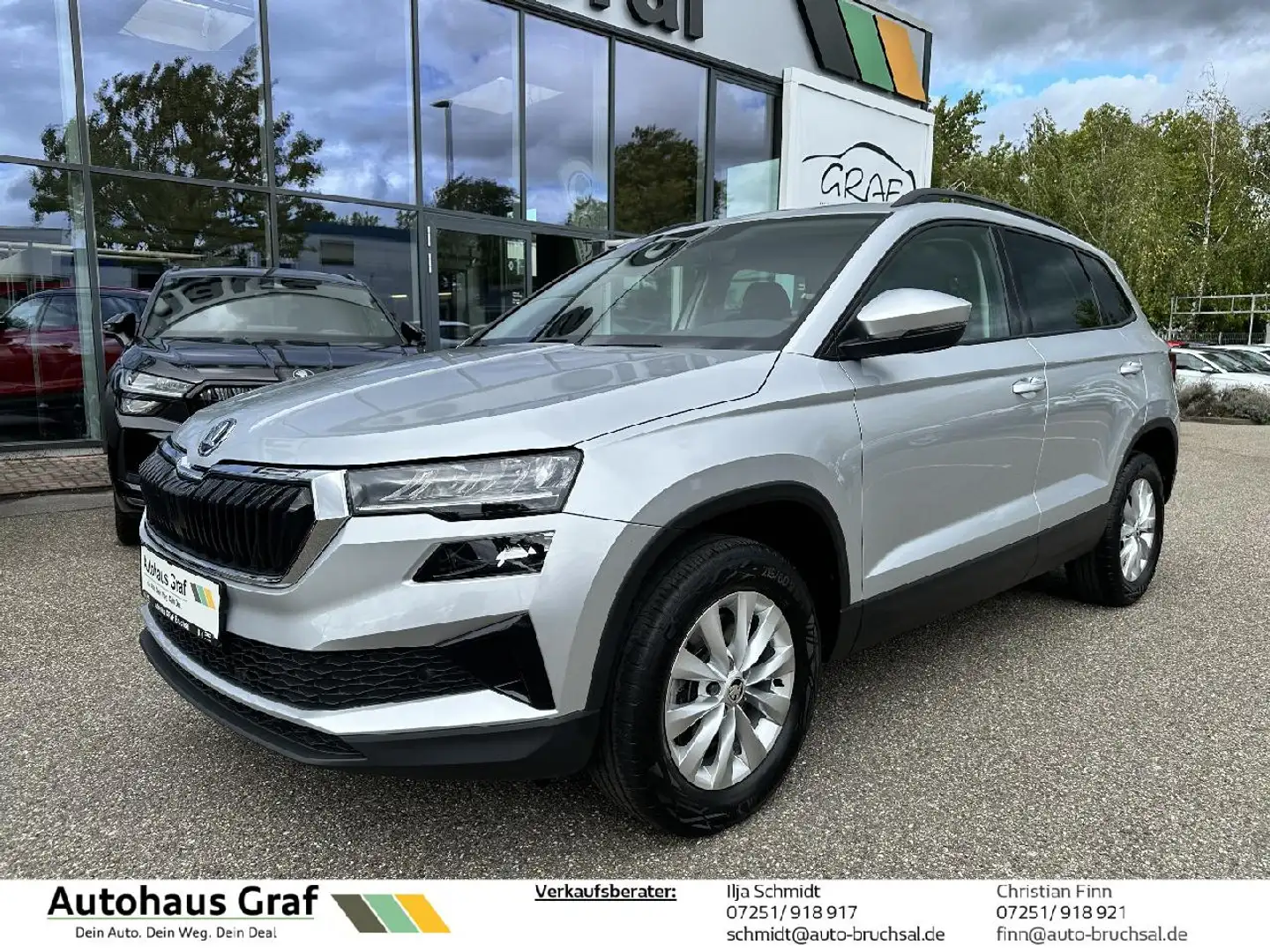 Skoda Karoq Karoq Ambition 1,5 TSI DSG*Klima*Navi*Kamera Grau - 1