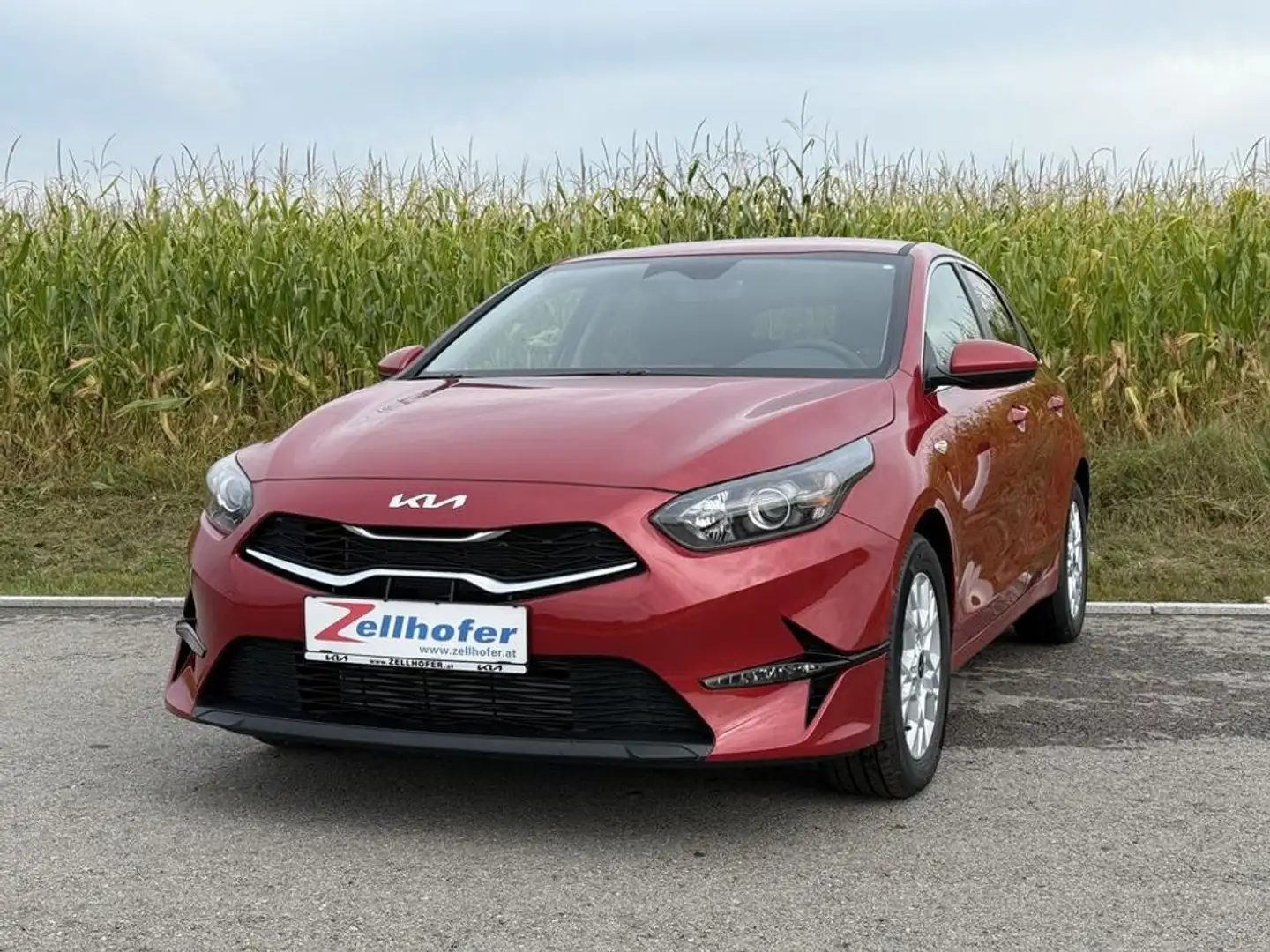 Kia Ceed / cee'd 1,0 T-GDI GPF Silber Rot - 2