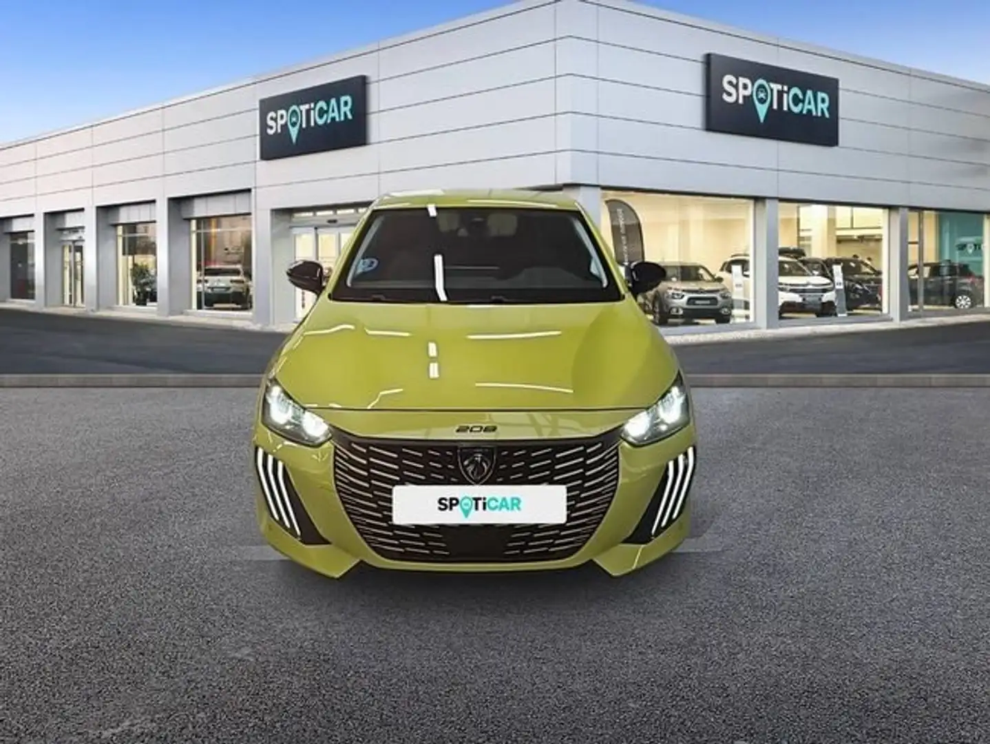 Peugeot 208 HYBRID 136 eDCS6 Allure Amarillo - 2