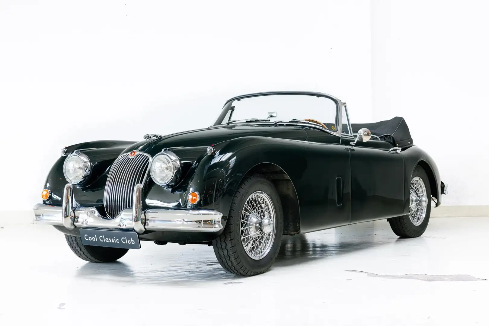 Jaguar XK 150 DHC - Overdrive - Matching Numbers - Perfect C Verde - 1