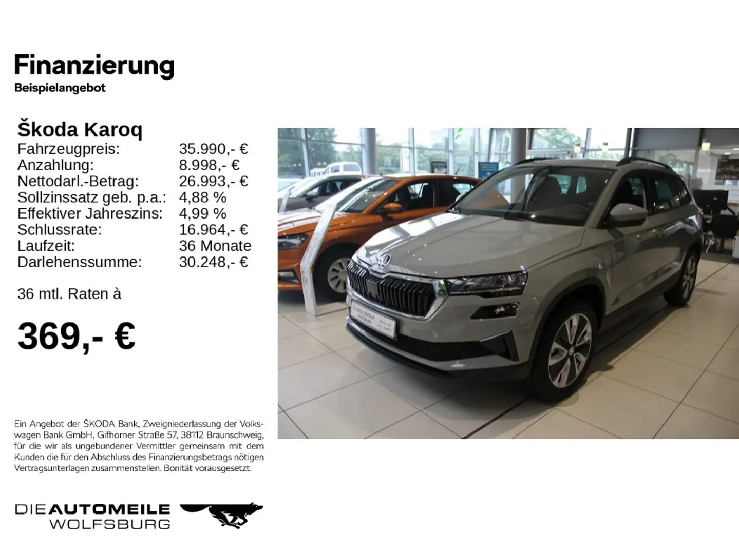 Skoda Karoq KAROQ 2.0 TDI DSG Allrad Grijs - 2