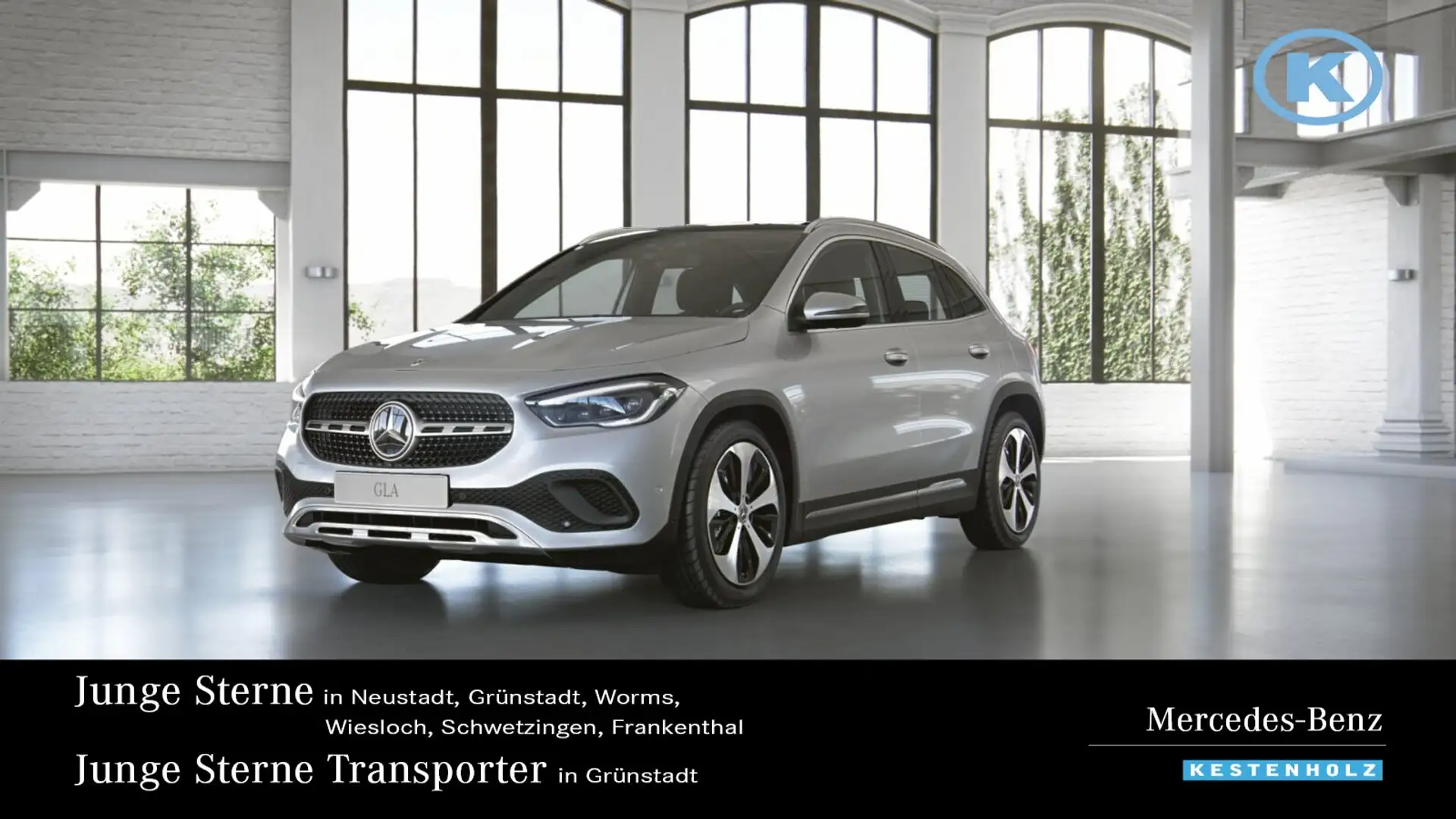 Mercedes-Benz GLA 200 GLA 200 PROGRESSIVE+STANDHZ+PANO+KAMERA+TWA+MLED Silber - 1
