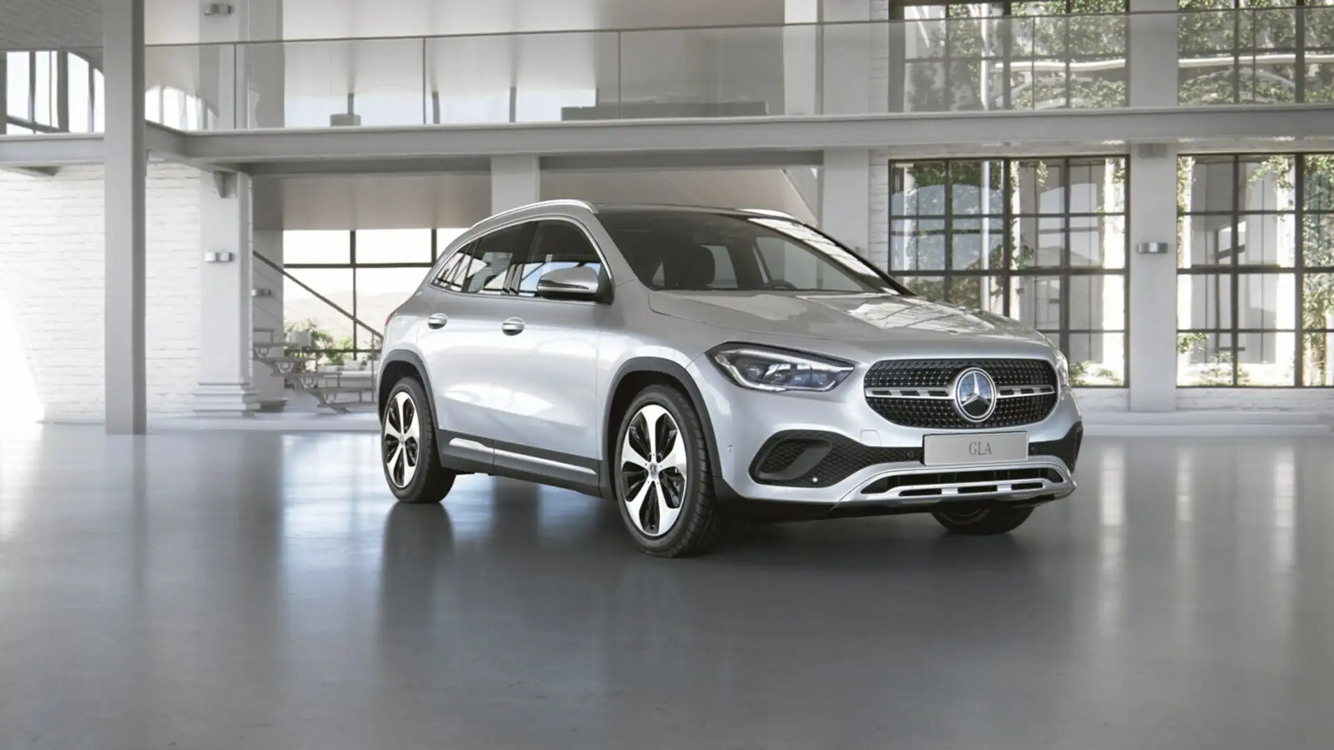 Mercedes-Benz GLA 200 GLA 200 PROGRESSIVE+STANDHZ+PANO+KAMERA+TWA+MLED Silber - 2