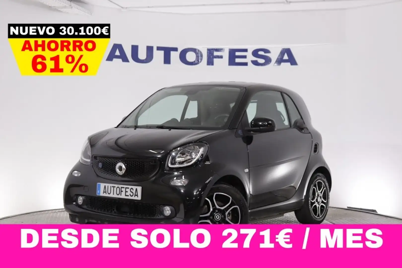 smart forTwo COUPE ELECTRICO EDITION PRIME AUTO 82cv 3P # NAVY, Negro - 1