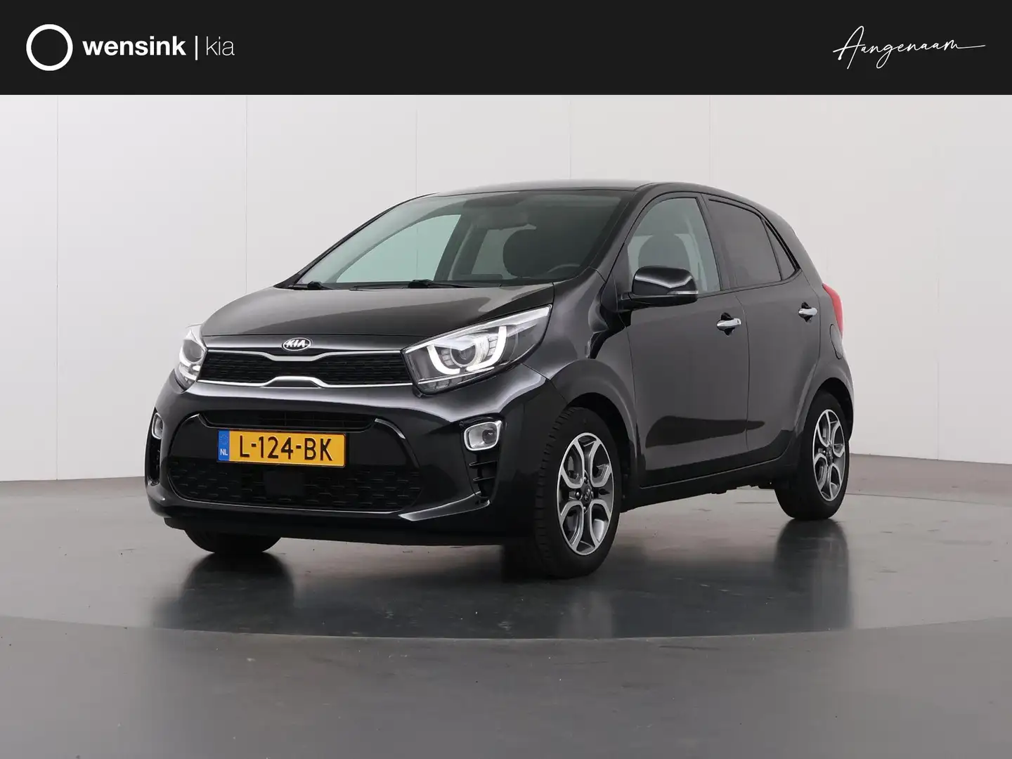 Kia Picanto 1.0 DPi DynamicPlusLine | Navigatie | Parkeercamer Noir - 1