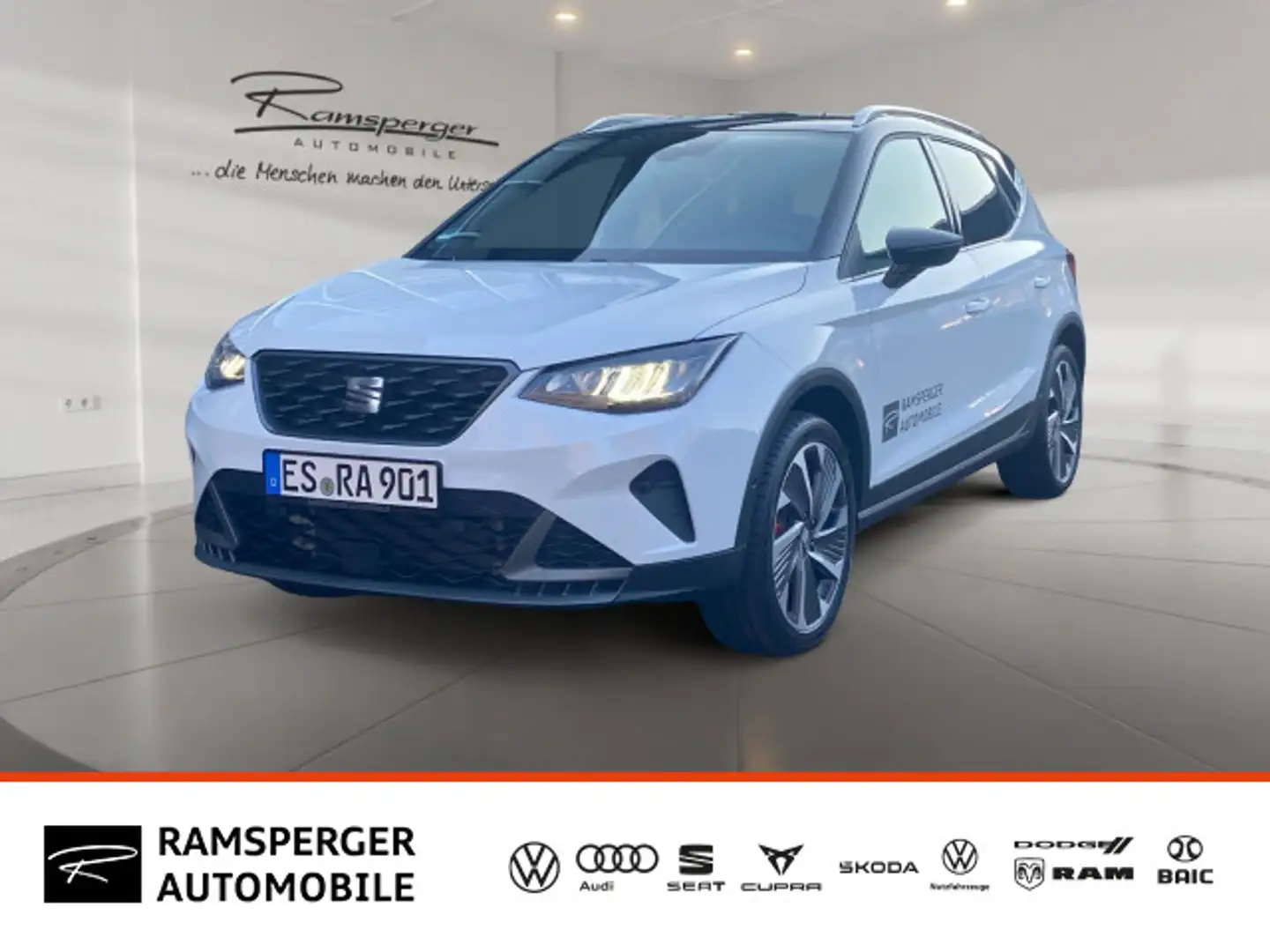 SEAT Arona FR 1.5 TSI Kamera/Assist/Navi/uvm. Weiß - 1