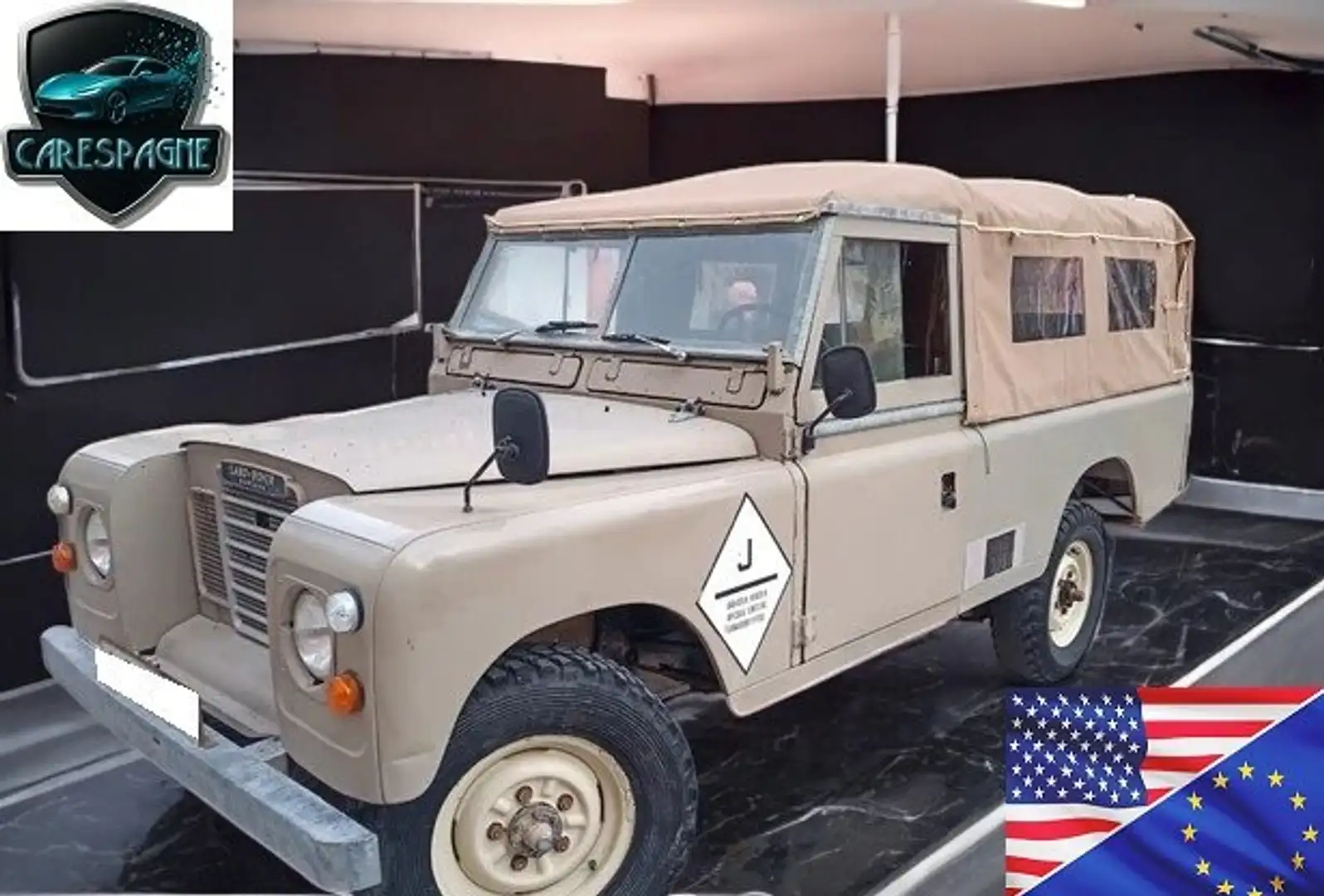 Land Rover Defender Santana 109  9 Places Beige - 1