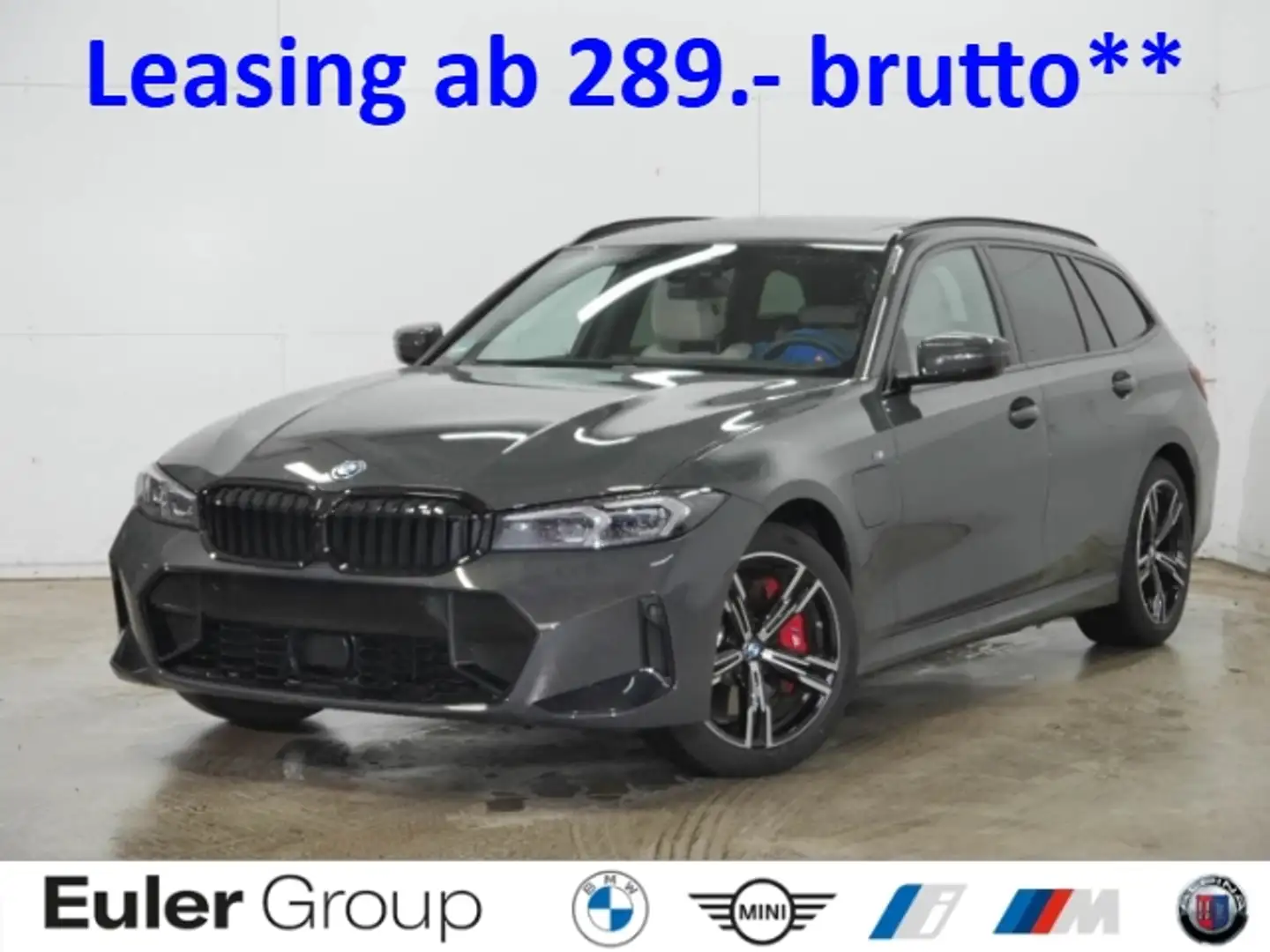BMW 330 e xD Tour M-Sport-Pro Pano AHK 18'' HUD DA+ PA+ ad Grau - 1