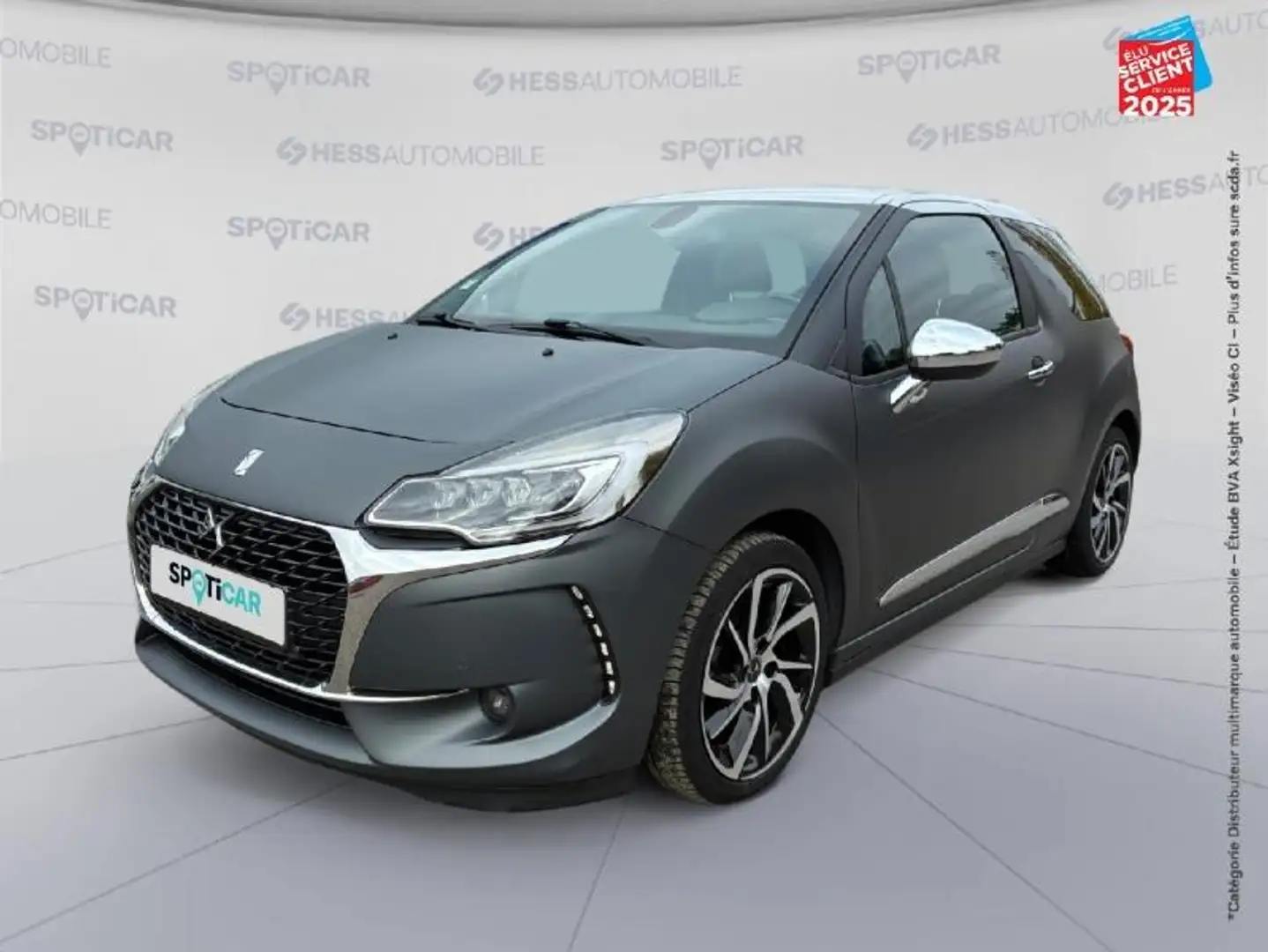 DS Automobiles DS 3 PureTech 130ch Dark Side S/S Sieges cuir GPS Camera Carplay - 1
