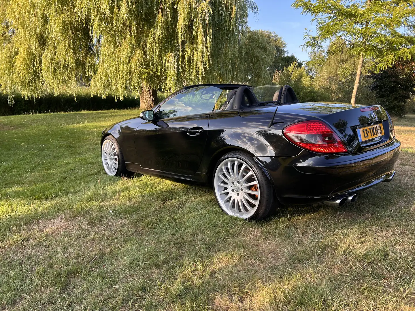 Mercedes-Benz SLK 200 Automaat | AIRSCARF | Xenon |  Leder | stoelvw Zwart - 2