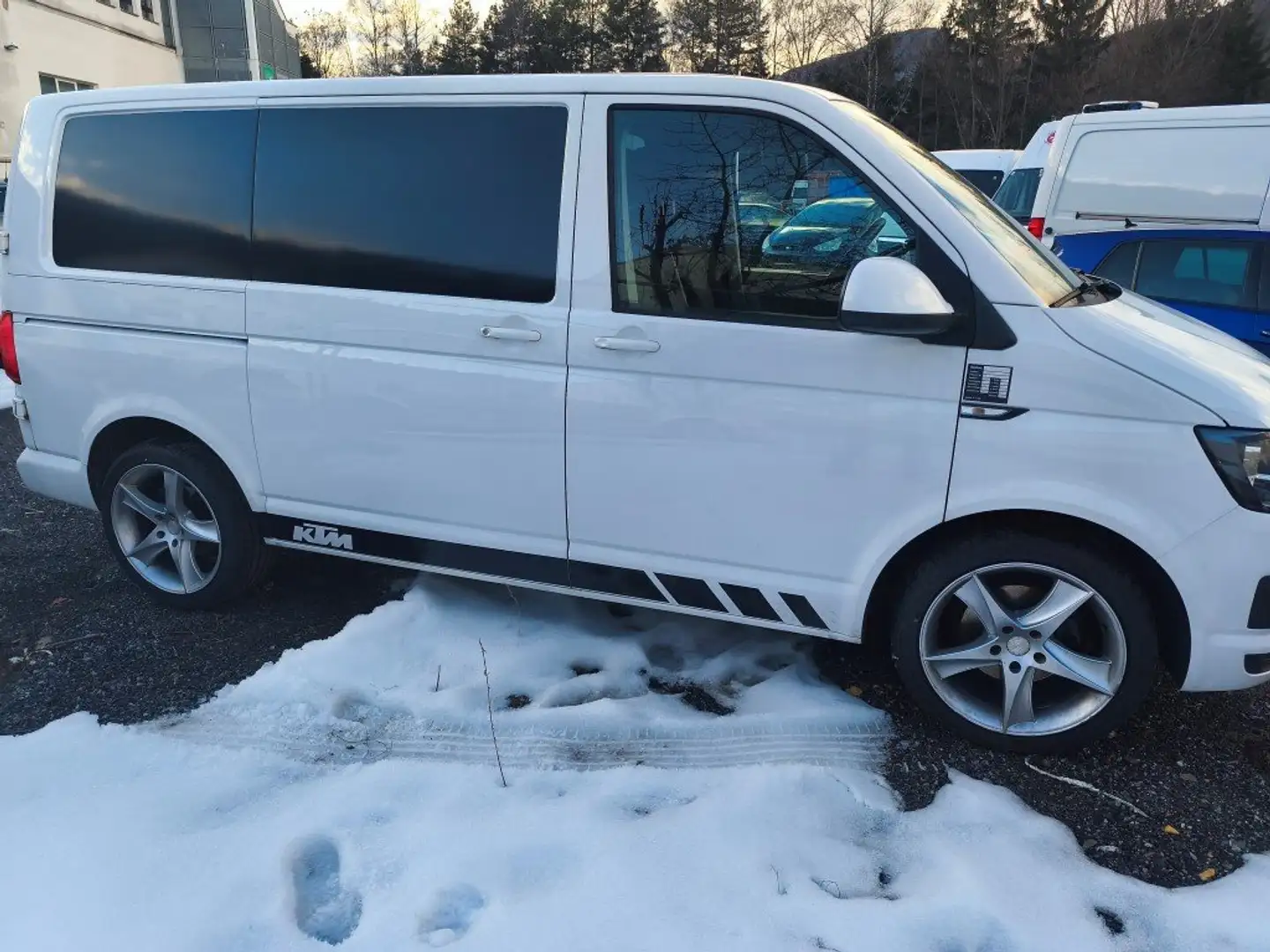 Volkswagen T6 Transporter Kasten Blanc - 1