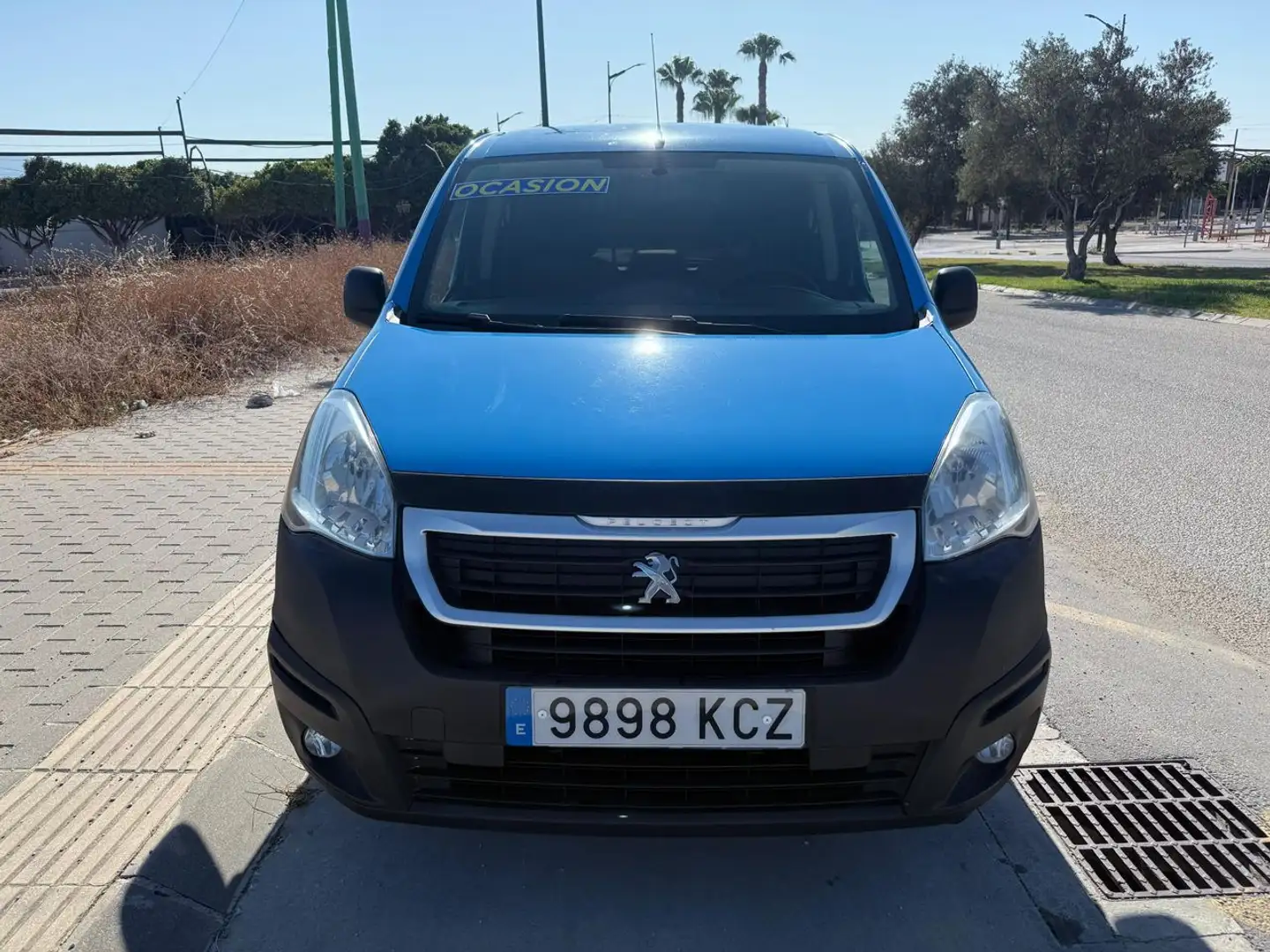 Peugeot Partner 1.6 HDI MIXTA 5 PLAZAS Blauw - 2