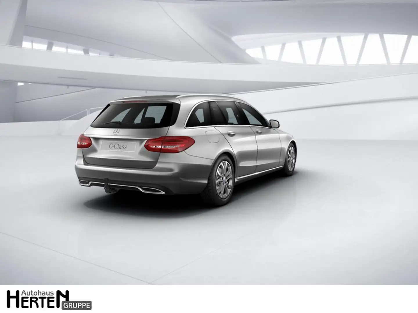 Mercedes-Benz C 180 T Avantgarde+LED+AHK+NAVI+PARKTONIC+SHZ+ Zilver - 2