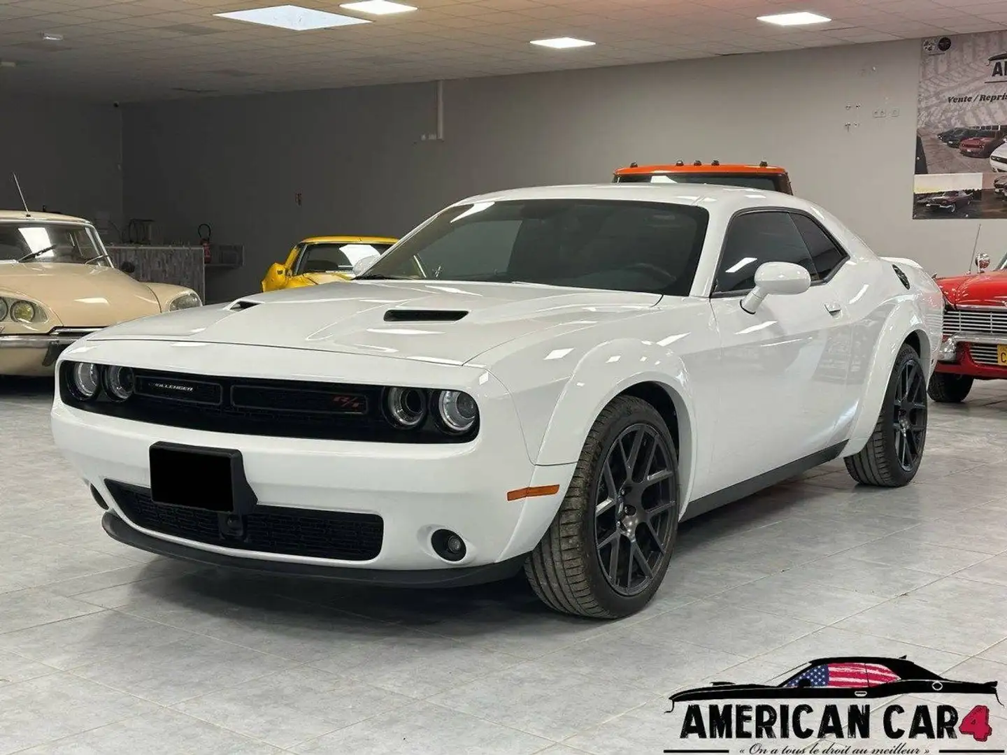 Dodge Challenger R/T V8 RT%2B v8 5.7 - Widebody - Clean Carfax ! Blanc - 1
