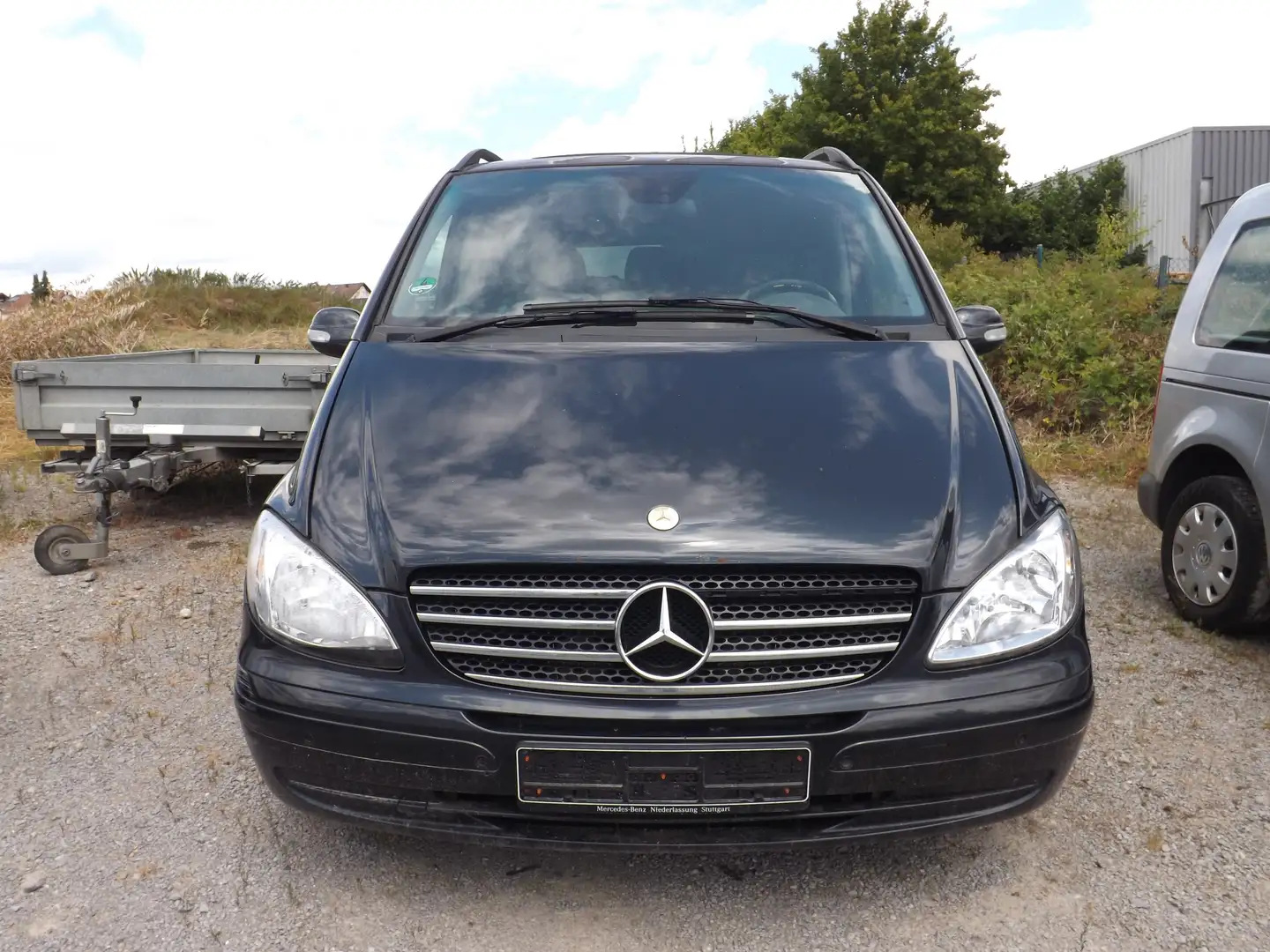Mercedes-Benz Viano 3.2-V6 Ext.L Autom. Ambiente 8-Si,VOLL kein TüV Noir - 2
