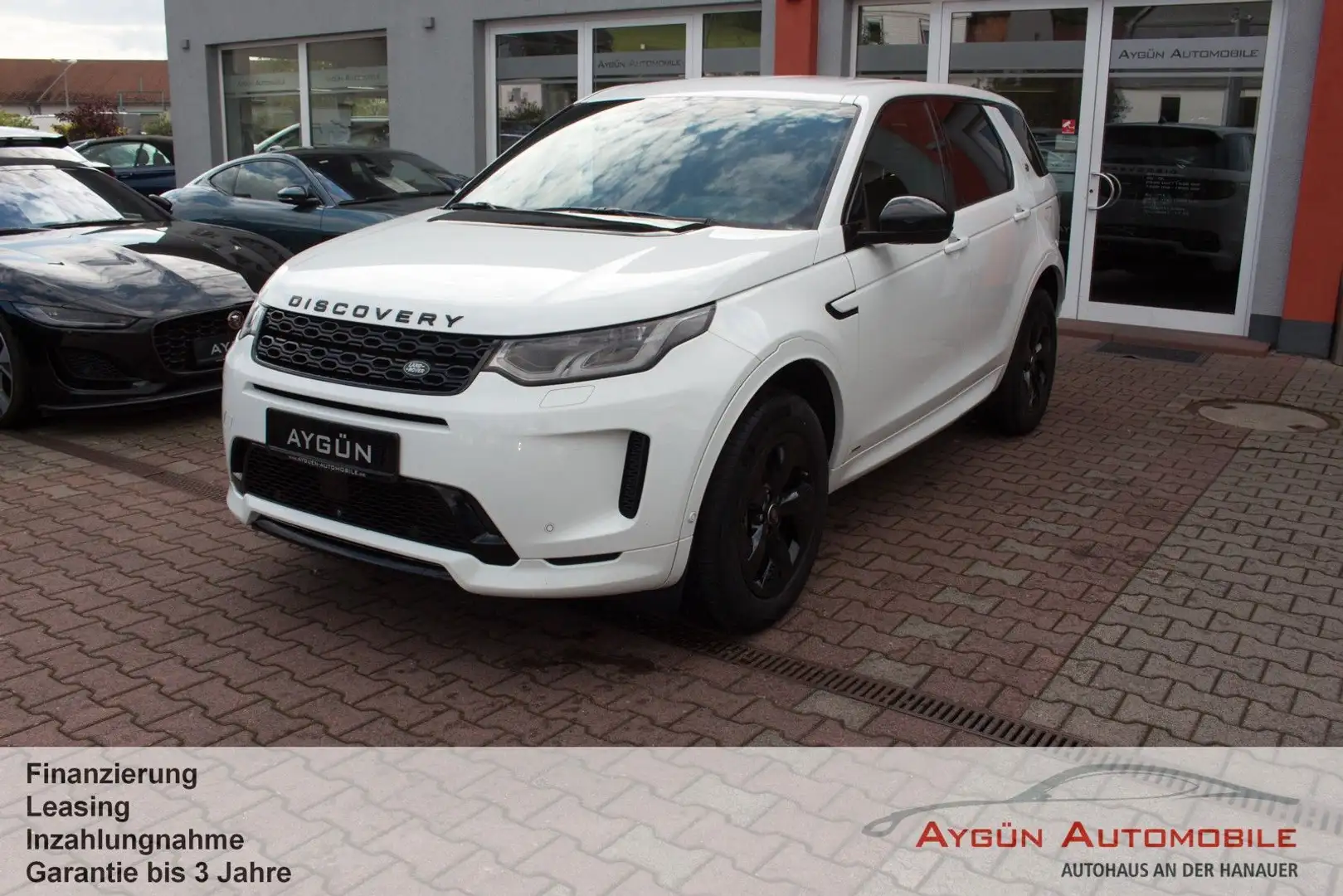 Land Rover Discovery Sport P300e R-Dynamic Head Up / Black White - 1