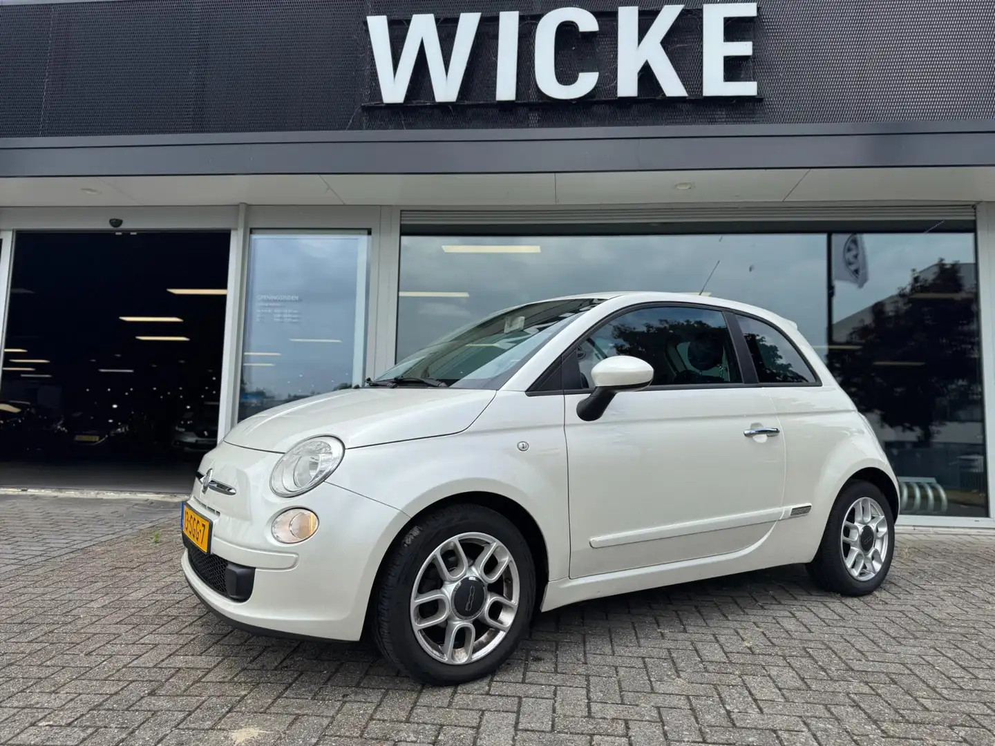 Fiat 500 1.2 Sport leder Automaat Airco APK NIEUWE DISTIBUT Wit - 1