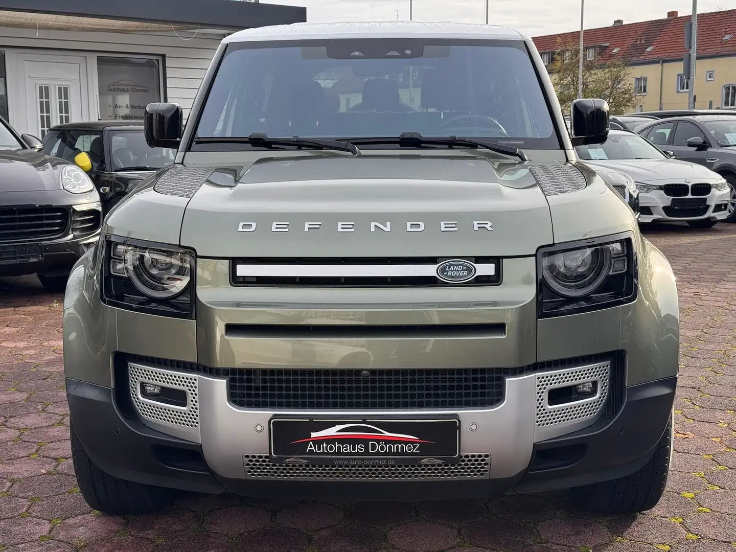 Land Rover Defender 90 D200 WINTER AHK LUFT 360 CARPLAY Verde - 2